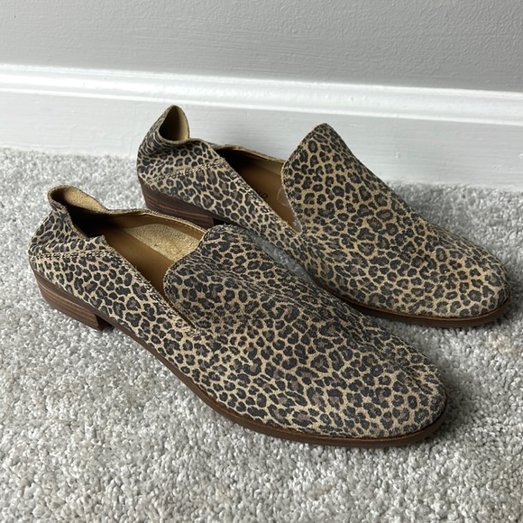 LUCKY BRAND Cahill Leopard Print Loafers 10M - Picture 2 of 9